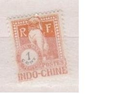 INDOCHINE         N° YVERT  :   TAXE 33      NEUF SANS GOMME        ( SG     01/35  ) - Segnatasse