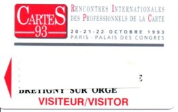 Carte Salon  Magnétique CarteS 93 Card Karte (G 198) TBE - Ausstellungskarten