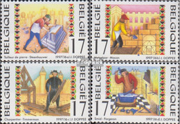 Belgien 2773-2776 (kompl.Ausg.) Postfrisch 1997 Handwerksberufe - Neufs