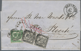 Baden - Marken Und Briefe: 1865, DESTINATION RUMÄNIEN: 18 Kr. Dunkelgrün, Bessere Farbe, Farbfrische - Other & Unclassified
