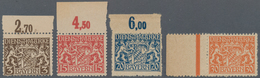 Bayern - Dienstmarken: 1916/1920, 3 Pf Dunkelbraun, 15 Pf Rot, 20 Pf Dkl'blau Und 30 Pf Orange Je Vo - Sonstige & Ohne Zuordnung