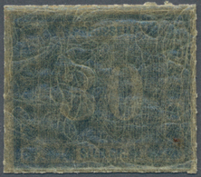 Preußen - Marken Und Briefe: 1866, 30 Sgr Grünlichblau Postfrisch, Guter Durchstich Und Frische Farb - Sonstige & Ohne Zuordnung