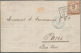 Deutsches Reich - Brustschild: 1874, Großer Schild "9" Auf 9 Kr. Als Einzelfrankatur Auf Faltbrief M - Storia Postale