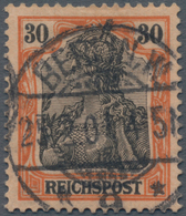 Deutsches Reich - Germania: 1900, 30 Pfg. Germania Reichspost Mit Sogenannter "fetter Inschrift", Di - Nuovi