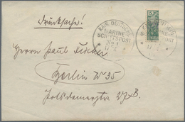 Deutsches Reich - Germania: 1901: VINETA-Provisorium 3 Pf., Linke Hälfte Einer Senkrecht Halbierten - Nuevos