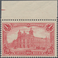 Deutsches Reich - Germania: 1902, Reichspostamt 1 Mark Karminrot Ohne Wasserzeichen Einwandfrei Gezä - Ongebruikt