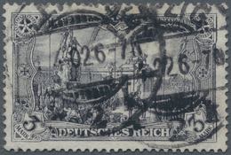 Deutsches Reich - Germania: 1902. 3 M Kaiser Wilhelm Denkmal "Deutsches Reich" Violettschwarz, Leich - Unused Stamps