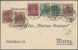 Deutsches Reich - Germania: 1922, BÜCHERZETTEL MiF (wurde Als Drucksachen-Karte Zugelassen) 40Pfg PO - Nuovi