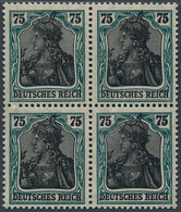 Deutsches Reich - Inflation: 1918 Sauberer Postfrischer Viererblock Mit Attest Dr. Oechsner - Unused Stamps