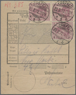 Deutsches Reich - Inflation: 1920, Germania 50 Pfg. (3 Stck.)als Seltene (auf Verlangen) Gebührenpfl - Nuovi