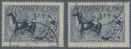 Deutsches Reich - Inflation: 1921, 20 Mark Pflüger, Wasserzeichen Rauten Mit Kopfstehendem Unterdruc - Unused Stamps