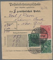 Deutsches Reich - Inflation: 1921, Posthorn Mk. (2 Stck.) Und 10 Mk. Als Seltene (auf Verlangen) Geb - Neufs