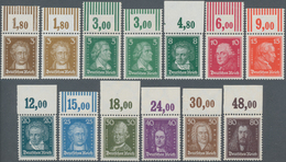 Deutsches Reich - Weimar: 1926, Freimarken: Berühmte Deutsche, 3 Pf Bis 80 Pf, Komplette Serie Von 1 - Other & Unclassified