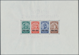 Deutsches Reich - 3. Reich: 1933 'Nothilfe'-Block In Originalgröße, Postfrisch Und In Guter Erhaltun - Unused Stamps