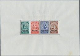 Deutsches Reich - 3. Reich: 1933, Blockausgabe Deutsche Nothilfe, Sauber Ungebraucht, Block Mit Orig - Unused Stamps