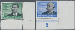 Deutsches Reich - 3. Reich: 1934, Flugpostausgabe Höchstwerte Zu 2 RM Und 3 RM, Riesenrandige Postfr - Ongebruikt