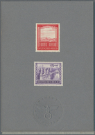 Deutsches Reich - 3. Reich: 1941. Wiener Messe Kpl. Auf Ankündigungskarton Der Reichsdruckerei. Mit - Ungebraucht