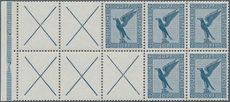 Deutsches Reich - Markenheftchenblätter: 1930, Heftchenblatt Mit 5 X 20 Pfg. Flugpostmarke Und 5 X X - Markenheftchen