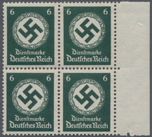 Deutsches Reich - Dienstmarken: 1934, Landesbehörden 6 Pf. Mit Waagr. Gummiriffelung Im Ungefalteten - Dienstzegels