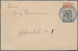Deutsches Reich - Privatpost (Stadtpost): DANZIG: 1890, 1 Pfg. Grau Und 2 Pfg. Orange Der "Danziger - Posta Privata & Locale