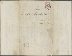 Deutsches Reich - Privatganzsachen: 1872, Private Annoncenbrief-Ganzsache 1 Gr. "J.J.Schreibers .. E - Autres & Non Classés