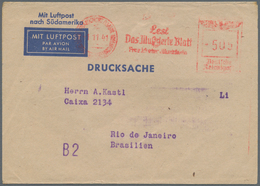 Deutsches Reich - Besonderheiten: 1941 (1.11.), FFM, Frankfurter Illustrierte, Extrem Seltener Freis - Sonstige & Ohne Zuordnung