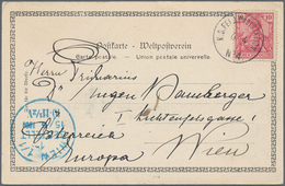 Deutsche Post In China - Besonderheiten: 1901 (6.4.), 10 Pfg. Germania Reichspost (Petschili-Ausgabe - Deutsche Post In China