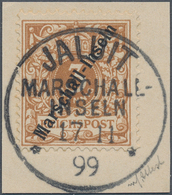 Deutsche Kolonien - Marshall-Inseln: 1897, Freimarke 3 Pfg. Lebhaftbraunocker, I. Jaluit-Ausgabe, Lu - Marshall-Inseln