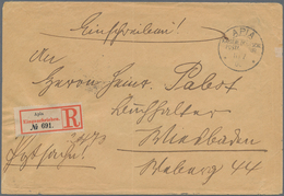 Deutsche Kolonien - Samoa - Besonderheiten: 1900, Eingeschriebene Postsache Mit Kreis-Obersegmentste - Samoa