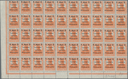 Deutsche Abstimmungsgebiete: Marienwerder: 1920, 3 Mark Auf 3 Pf Dkl'orangebraun 1. Auflage Und 5 Ma - Autres & Non Classés