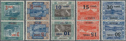 Deutsche Abstimmungsgebiete: Saargebiet: 1921, 3 C A. 20 Pf Bis 30 C A. 80 Pf Freimarken 'Landschaft - Used Stamps