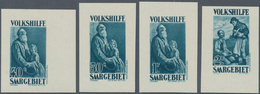 Deutsche Abstimmungsgebiete: Saargebiet: 1928, Wohltätigkeitsausgabe Volkshilfe "Gemälde I", 4 Werte - Gebruikt