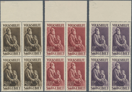 Deutsche Abstimmungsgebiete: Saargebiet: 1928, Volkshilfe, Sechs Werte 40 C Bis 3 Fr, Je Im Ungefalt - Used Stamps