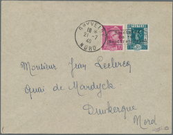 Dt. Besetzung II WK - Frankreich - Dünkirchen: 1940, 30 C Dunkelgrünblau "Weltausstellung 1937" Und - Occupazione 1938 – 45