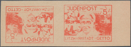 Dt. Besetzung II WK - Generalgouvernement - Litzmannstadt: 1944. Lodz/Litzmannstadt. Ghetto-Post 5 P - Besetzungen 1938-45