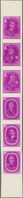 Dt. Besetzung II WK - Laibach: 1945, Vorlagedruck Als Senkrechter 6er-Streifen Auf Kartonpapier Ohne - Besetzungen 1938-45