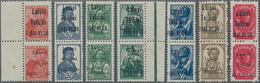 Dt. Besetzung II WK - Litauen - Telschen (Telsiai): 1941, Kompletter Satz In Senkrechten Paaren Mit - Occupazione 1938 – 45