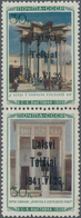 Dt. Besetzung II WK - Litauen - Telschen (Telsiai): Die Marken Im Senkrechten (Bogenfelder 14 Und 20 - Ocupación 1938 – 45