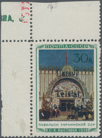 Dt. Besetzung II WK - Litauen - Telschen (Telsiai): Die Postfrische Marke Aus Der Linken Oberen Boge - Occupation 1938-45