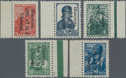 Dt. Besetzung II WK - Litauen - Wilkomir (Ukmerge): 1941, 5 - 30 K. Mit Aufdruck "Islaisvinta / 1941 - Besetzungen 1938-45