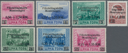 Dt. Besetzung II WK - Montenegro: 1944, Flüchtlingshilfe. Postfrisch Mit Originalgummi, Die Erhaltun - Bezetting 1938-45