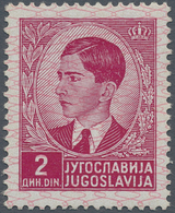 Dt. Besetzung II WK - Serbien: 1941. 2 Din. OHNE AUFDRUCK "SERBIEN", Postfrisches Qualitätsstück, At - Besetzungen 1938-45