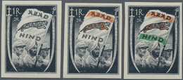 Dt. Besetzung II WK - Nationales Indien (Freies Indien): 1943 AZAD HIND (S. Chandra Bose): Set Of Th - Besetzungen 1938-45