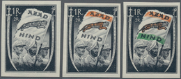 Dt. Besetzung II WK - Nationales Indien (Freies Indien): 1943 AZAD HIND (S. Chandra Bose): Set Of Th - Occupation 1938-45