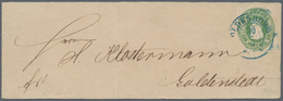 Oldenburg - Marken Und Briefe: 1862, ⅓ Gr. Gelblichgrün, Farbfrischer Wert Als Tarifgerechte Einzelf - Oldenbourg