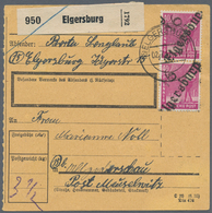 Sowjetische Zone - Bezirkshandstempel - III - Bez. 16 (Erfurt): 1948, 40 Pfg. Arbeiter Mit Aufdruck - Otros & Sin Clasificación