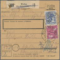 Sowjetische Zone - Bezirkshandstempel - IV - Bez. 20 (Halle): 1948, 40 Pfg. Und 80 Pfg. Arbeiter Mit - Otros & Sin Clasificación