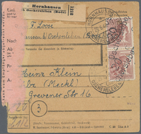 Sowjetische Zone - Bezirkshandstempel - IV - Bez. 20 (Halle): 1948, 60 Pfg. Arbeiter Mit Aufdruck "2 - Otros & Sin Clasificación