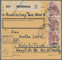 Sowjetische Zone - Bezirkshandstempel - IV - Bez. 20 (Halle): 1948, 60 Pfg. Arbeiter Mit Aufdruck "2 - Andere & Zonder Classificatie