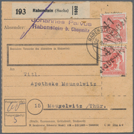 Sowjetische Zone - Bezirkshandstempel - X - Bez. 41 (Chemnitz): 1948, 30 Pfg. Arbeiter Mit Aufdruck - Sonstige & Ohne Zuordnung